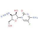 3'-Azido-3'-deoxy-5-fluorocytidine