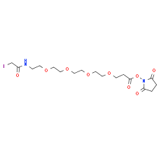 Iodoacetyl-PEG4-NHS ester