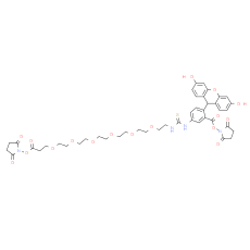 Fluorescein-PEG6-bis-NHS ester