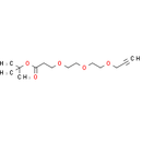 Propargyl-PEG3-Boc