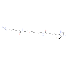 Biotin-PEG2-C6-azide