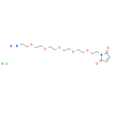 Mal-PEG5-C2-NH2 hydrochloride