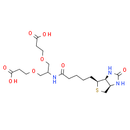2-(Biotin-amido)-1, 3-bis-(C1-PEG1-acid)