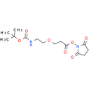 Boc-N-PEG1-C2-NHS ester