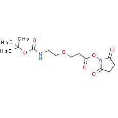 Boc-N-PEG1-C2-NHS ester