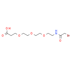Bromoacetamido-PEG3-C2-acid