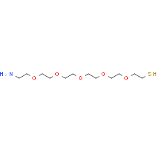 HS-PEG5-CH2CH2NH2