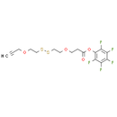 Propargyl-PEG1-SS-PEG1-PFP ester