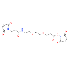 Mal-amido-PEG2-NHS ester