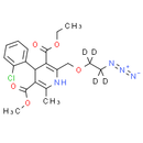 2-[(2-Azidoethoxy-d4)methyl]-4-(2-chlorophenyl)-3-ethoxycarbonyl-5-methoxycarbonyl)-6-methyl-1, 4-dihydropyridine