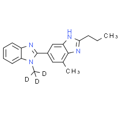 2-n-Propyl-4-methyl-6-(1-methylbenzimidazole-2-yl)benzimidazole-d3
