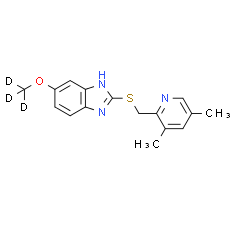 4-Desmethoxy Omeprazole-d3 sulfide