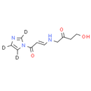 1-(4-Aza-8-hydroxy-6-oxo)oct-2-en-1-oylimidazole-d3