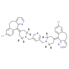 5’-[(Desloratadine)methyl] Rupatadine-d8