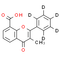 3-Methyl-4-oxo-2-phenyl-4H-chromene-8-carboxylic acid-d5