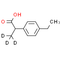 p-Ethylhydratropic acid-d3