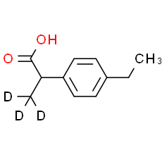 p-Ethylhydratropic acid-d3