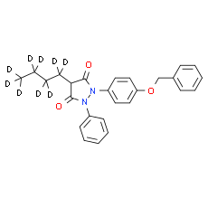 4’-O-Benzyl Oxyphenbutazone-d9