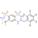 rac-Bendroflumethiazide-d5