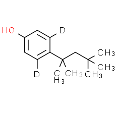 4-tert-Octylphenol-3, 5-d2