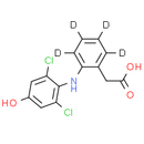 4'-Hydroxy diclofenac D4