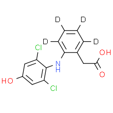4'-Hydroxy diclofenac D4