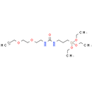 Propargyl-PEG2-urea-C3-triethoxysilane