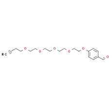 Aldehyde-benzyl-PEG5-alkyne