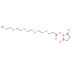 Bromo-PEG4-NHS ester