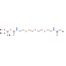 Bromoacetamido-PEG3-NH-Boc