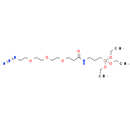 Azido-PEG3-amide-C3-triethoxysilane