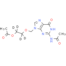 Diacetylacyclovir-d4