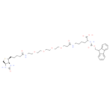 Fmoc-Lys (biotin-PEG4)-OH
