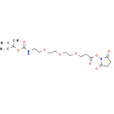 Boc-NH-PEG3-NHS ester