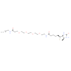 Biotin-PEG4-amide-Alkyne