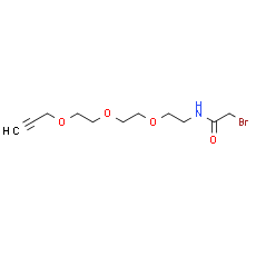 Bromoacetamide-PEG3-propargyl