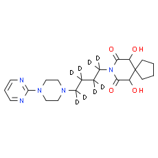 6, 10-Dihydroxy Buspirone-d8