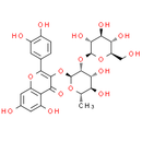 Quercetin-3-O-D-glucosyl]-(1-2)-L-rhamnoside