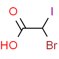 Bromoiodoacetic acid