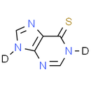 6-Mercaptopurine-d2