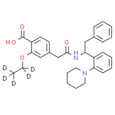 2-Desisopropyl-2-phenyl Repaglinide-d5 (Repaglinide Impurity)