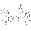 3'-Hydroxy Repaglinide D5