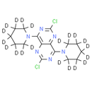 2, 6-Dichloro-4, 8-(dipiperidino-d20)pyrimido[5, 4-d]pyrimidine