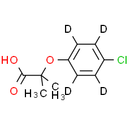 Clofibric acid-d4