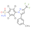4-Desmethyl-3-methyl Celecoxib-d4