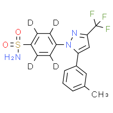4-Desmethyl-3-methyl Celecoxib-d4