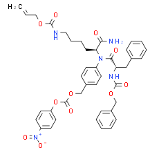 Cbz-Phe-(Alloc)Lys-PAB-PNP