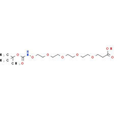 Boc-aminoxy-PEG4-acid