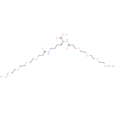 Bis-(m-PEG4)-amidohexanoic acid