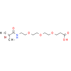 2-Bromo-2, 2-dimethyl-acetamido-PEG3-acid